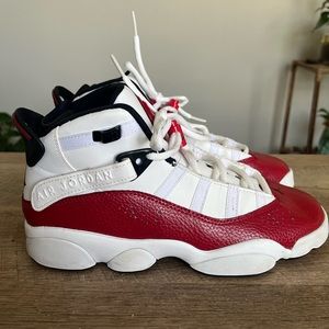 Jordan 6 Rings Mid University Red size 7Y